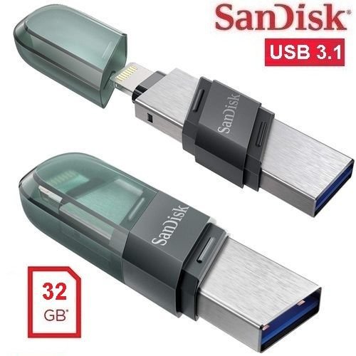 Sandisk iXpand Clé 32Gb Lecteur Flash OTG, Usb 3.1 Mini-Drive Memory Stick iPhone  iPad (Copie) - Clictech