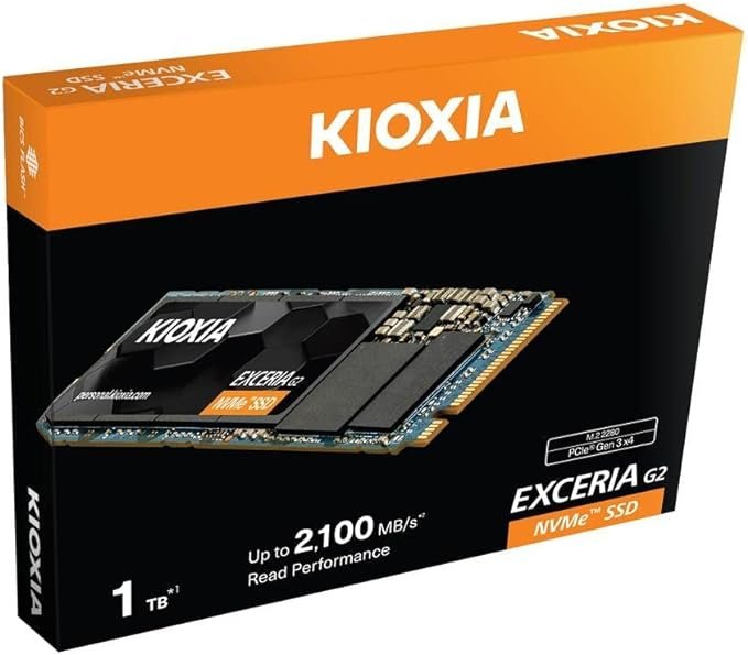 KIOXIA SSD-CK1.0N4PLG3J (M.2 2280 1TB) - 内蔵型SSD