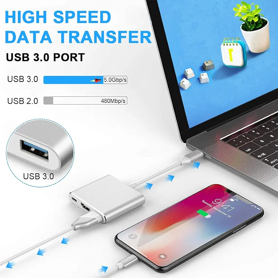 Câble Mini USB Vers Type C, Adaptateur USB 3.1 Type C Mâle Vers Mini USB Femelle à 90 Degrés Compatible Avec MacBook Chromebook Pixel Pour Appareils Photo Numériques HERO HD Synchronisation Appareils